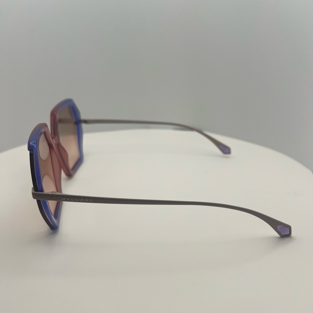 Bulgari Women's Sunglasses in Pink and Purple - Picture 3 of 6